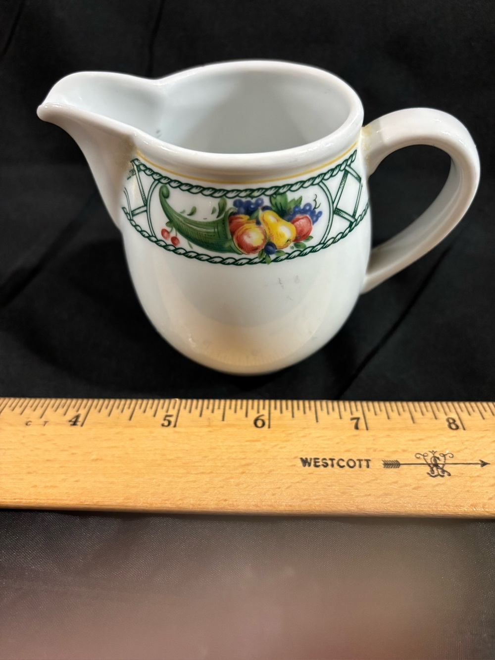 BAUSCHER WEIDEN BAVARIA GERMANY CORNUCOPIA SMALL MILK PITCHER EUC VINTAGE
